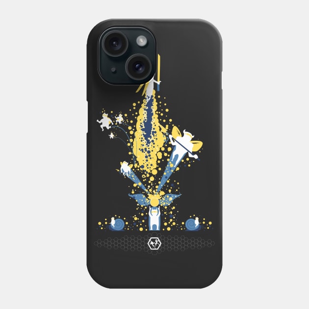 Killer Queen - Blue Team Phone Case by tkcola