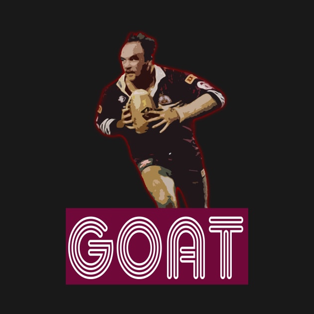 Queensland Origin Legend - King Wally Lewis - GOAT by OG Ballers