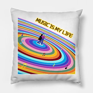 music is my life Pillow