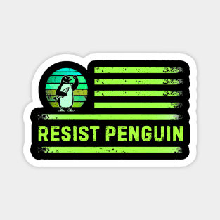 Resist-Penguin Magnet