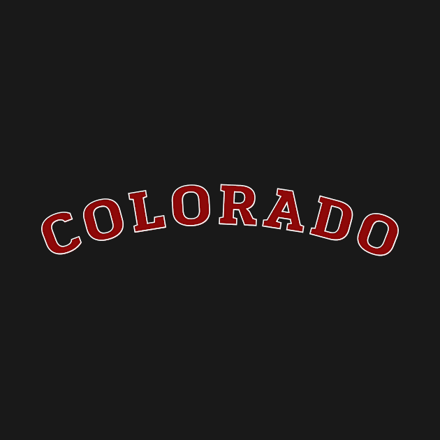 Colorado State Vintage Retro Style by twentysevendstudio