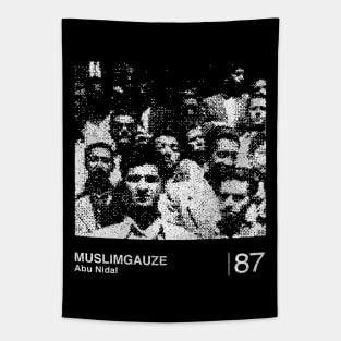 Muslimgauze / Minimalist Graphic Design Fan Artwork Tapestry