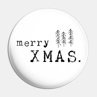 Simple Merry Xmas Pin