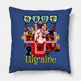 Save Ukraine Pillow
