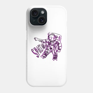 Space Walking Astronaut Phone Case