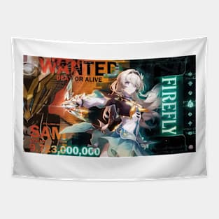 Honkai Star Rail Firefly Wanted Tapestry