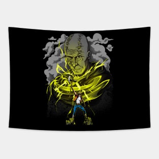 God of Thunder Against God Butcher Artwork Tapestry