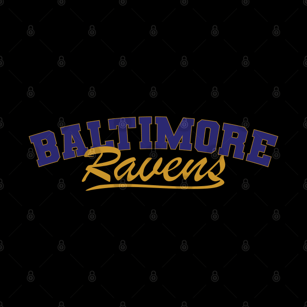 Baltimore Ravens by Nagorniak