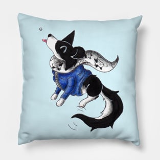 Parka Collie Pillow