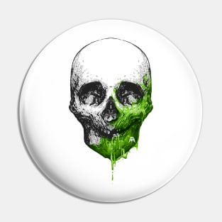 SKULL avocado juice Pin