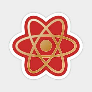 Simple Gold Metal Atom Magnet