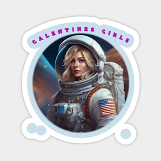 American galentines girl Magnet