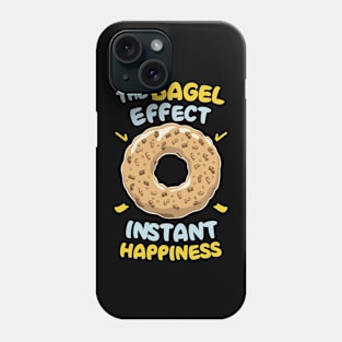 The Bagel Effect Instant Happiness Phone Case