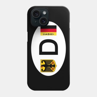 Germany car country code Phone Case