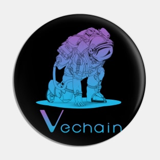 Vechain coin Crypto coin Crytopcurrency Pin