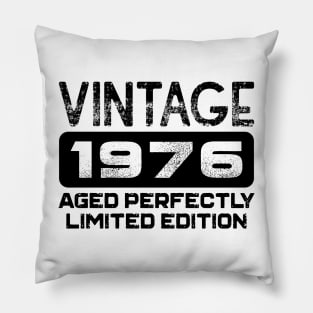 Birthday Gift Vintage 1976 Aged Perfectly Pillow