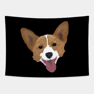 Corgi Puppy Tapestry