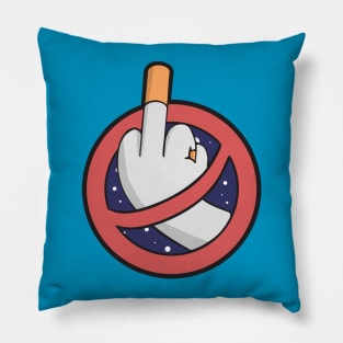 No f-ing smoking Pillow