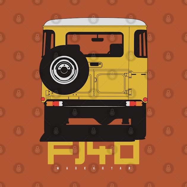 Landcruiser fj40 (yellow) by Markaryan