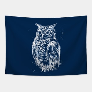 Owl Print Tapestry