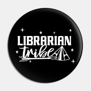 Best Librarian Tribe Retirement 1st Day of Work Appreciation Job Pin