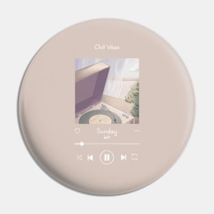 Chill Vibes Sunday Lofi Playlist Pin