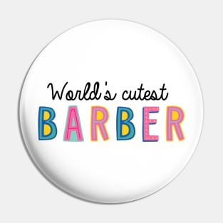 Barber Gifts | World's cutest Barber Pin