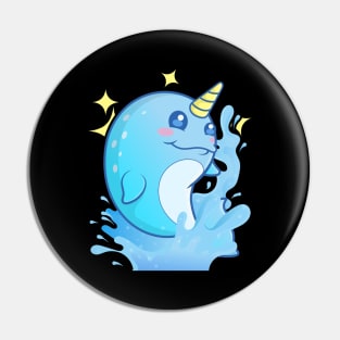 Adorable Narwhal The Unicorn Of The Sea Pin