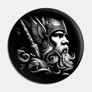 Odin the wisest Pin