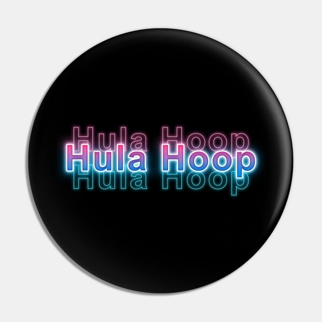 Hula Hoop Pin by Sanzida Design