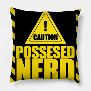 Possesed Nerd Pillow