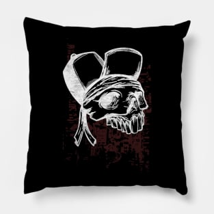 skull old school Pillow