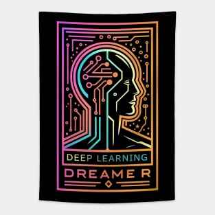 Deep Learning Dreamer Tapestry