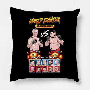 wfc usa vs north korea Pillow