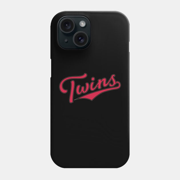 Vintage Minnesota Twins 2 by Buck Tee Original Phone Case by Buck Tee