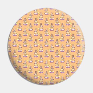 Turtle Stack Pattern Pin