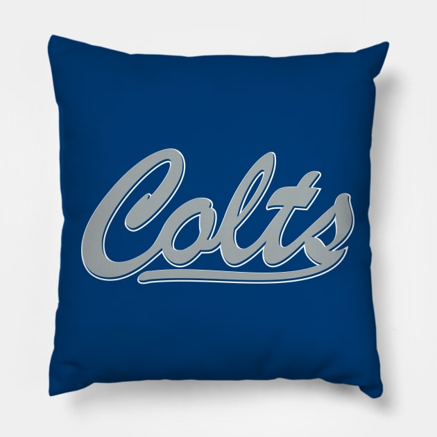 Colts 2024 Pillow by Nagorniak