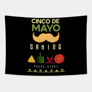 Cinco de mayo gaming guacamole Tapestry