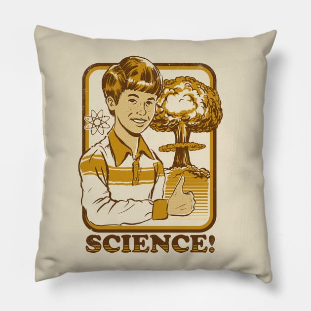 Science! Pillow by Steven Rhodes