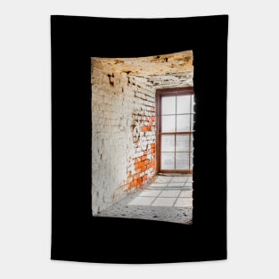 Lighthouse Window Tunnel Tapestry