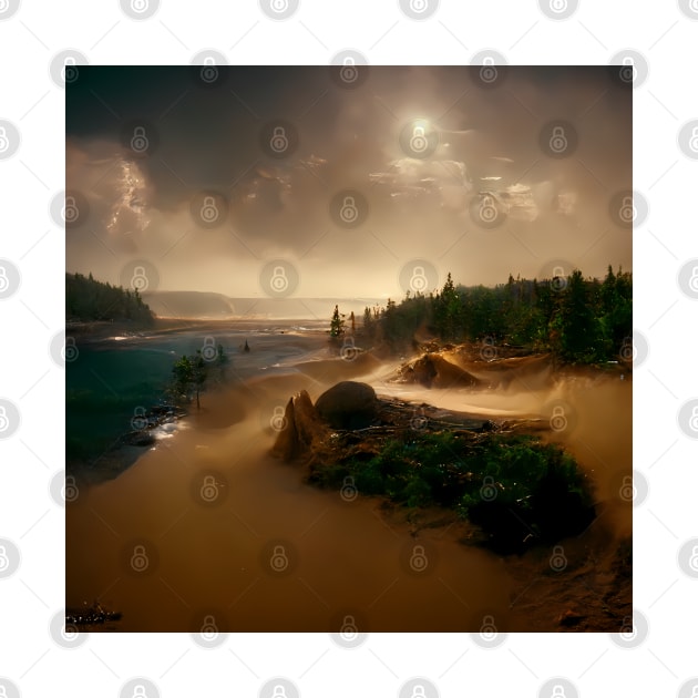 Mystical Beach #1 by endage