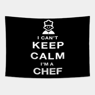 I Can't Keep Calm I am a Chef Tapestry