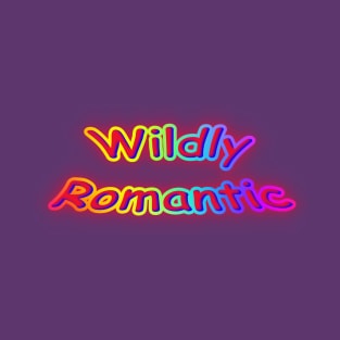 Wildly Romantic Neon Retro Rainbow T-Shirt