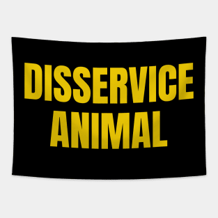 Disservice Animal Tapestry