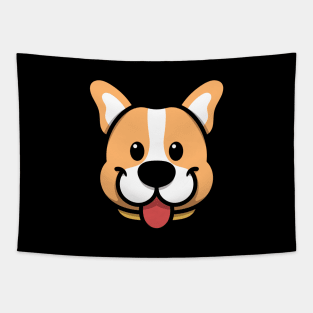 cute dog cartoon Tapestry