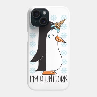 PENGUIN UNICORN Phone Case