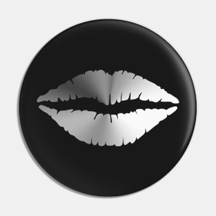 Lips Angle Gradient (Black) NOIR Pin