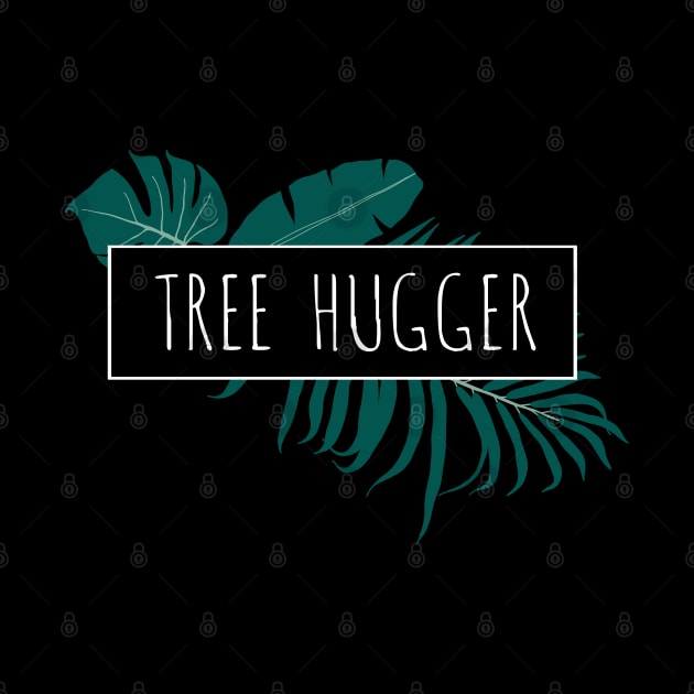 tree hugger - minimal & aesthetic nature lover design by FandomizedRose