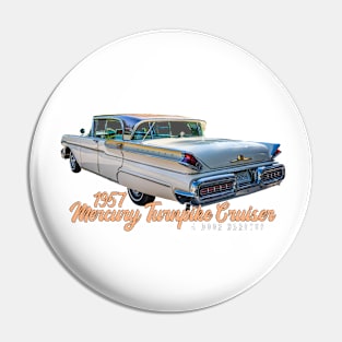 1957 Mercury Turnpike Cruiser 4 Door Hardtop Pin