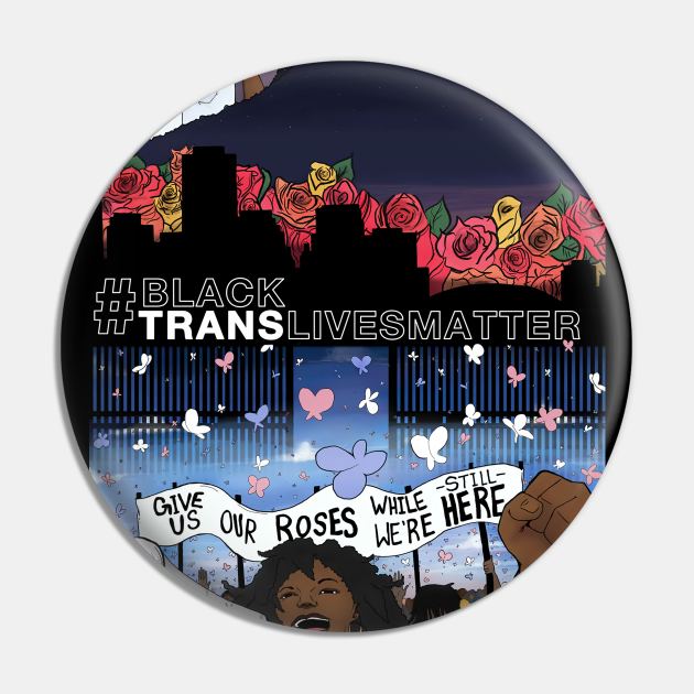 Black Translivematter Pin by mobilmogok99